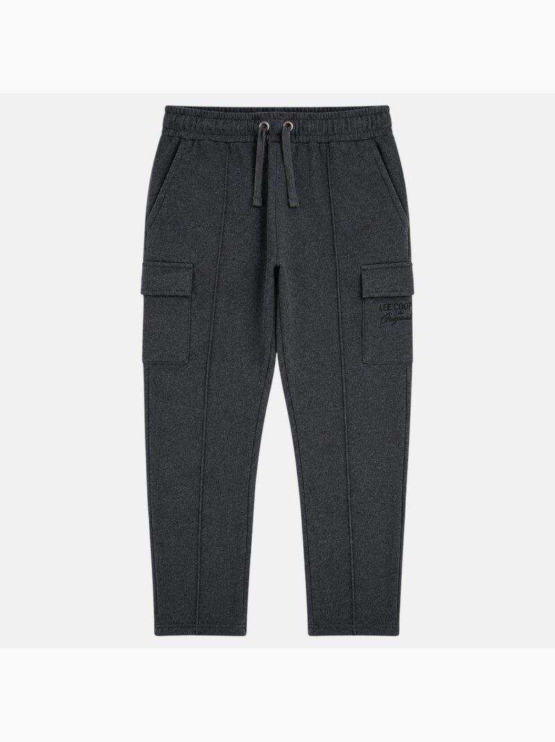 Lee cooper - pantalon de jogging homme gris anthracite - Kiabi