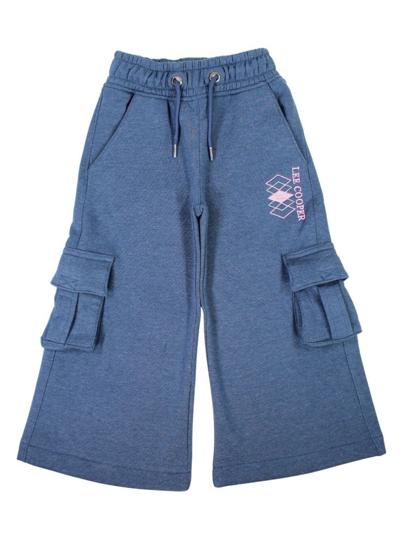 Lee Cooper - Pantalon De Jogging imprimé Lee Cooper en coton Bleu - Kiabi