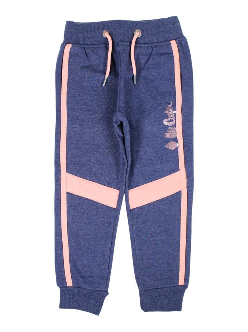 Lee Cooper - Pantalon De Jogging imprimé Lee Cooper en coton Bleu marine - Kiabi