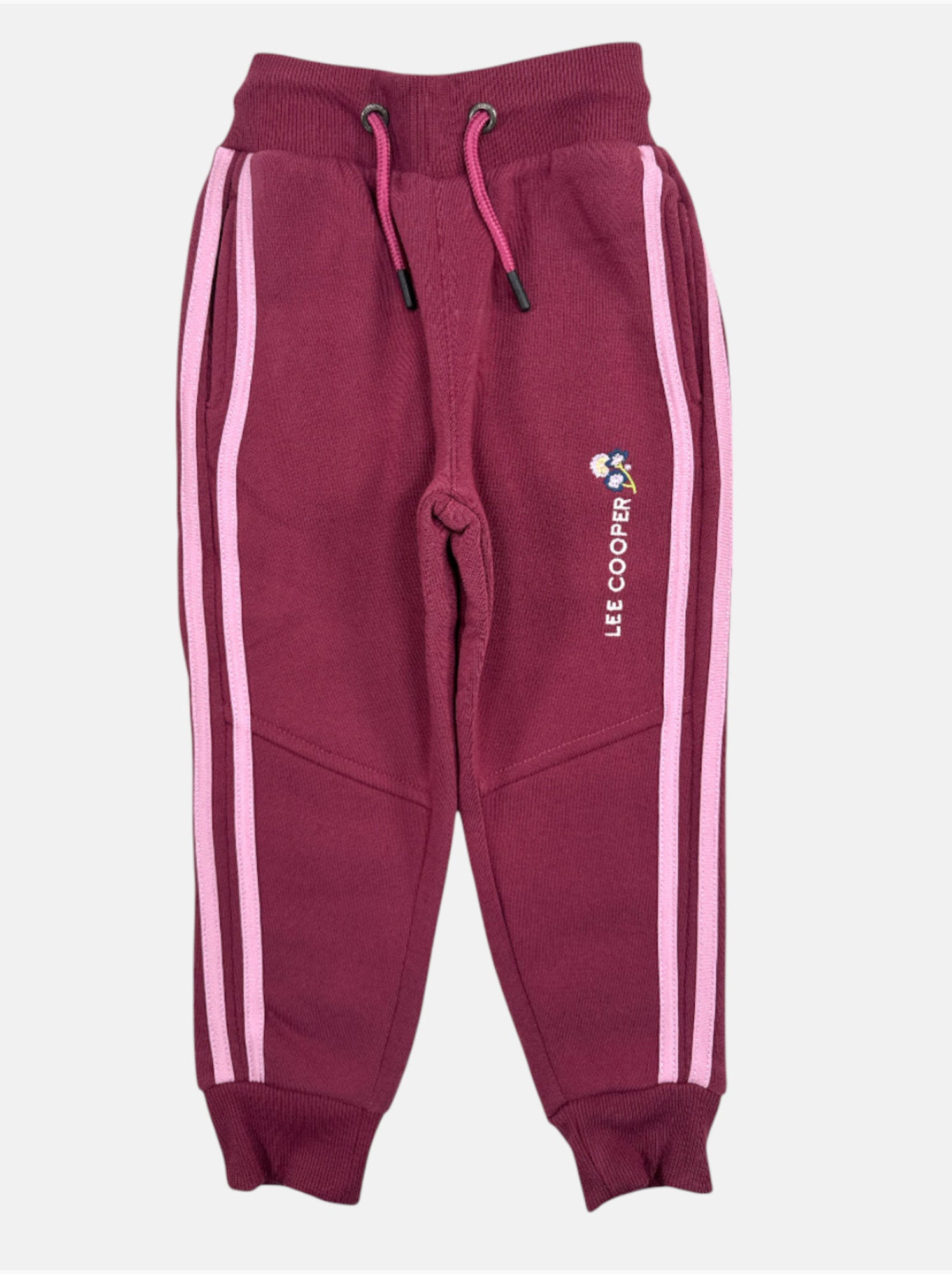 Lee Cooper Pantaloni Jogger Bambina – Fucsia, Taglia 6 Anni – Morbidi E Flessibili Per Lo Sport E Il Tempo Libero