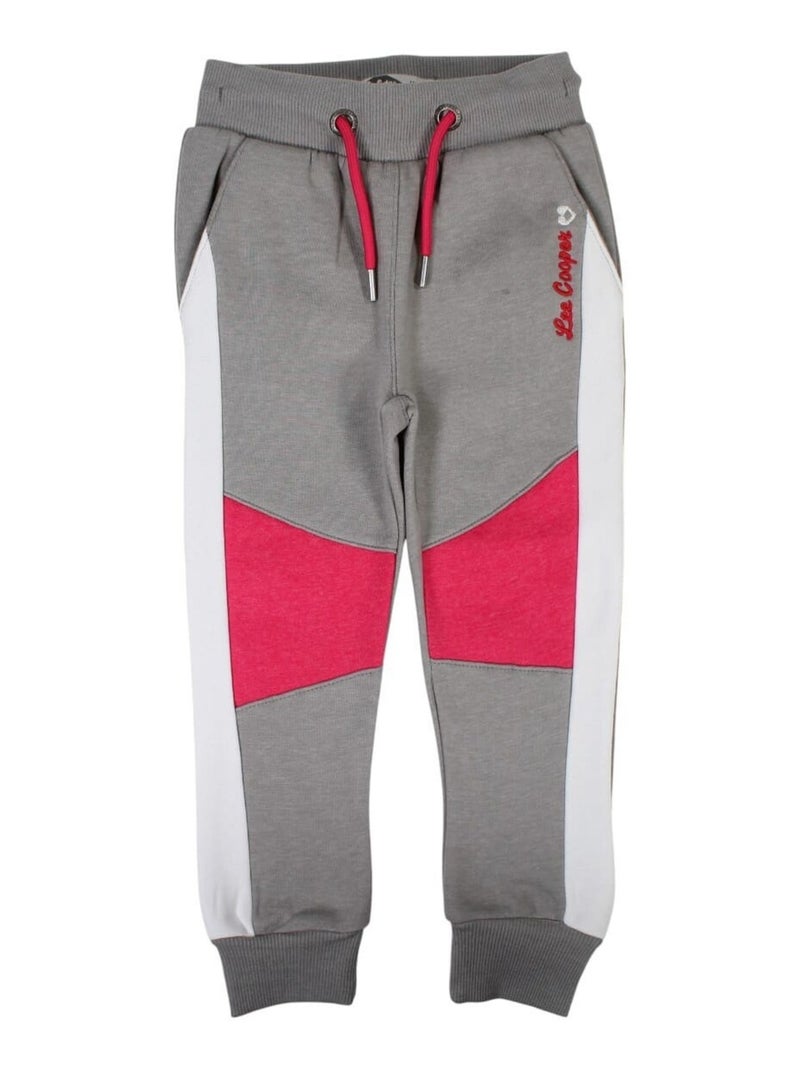 Lee Cooper - Pantalon De Jogging imprimé Lee Cooper en coton Gris - Kiabi