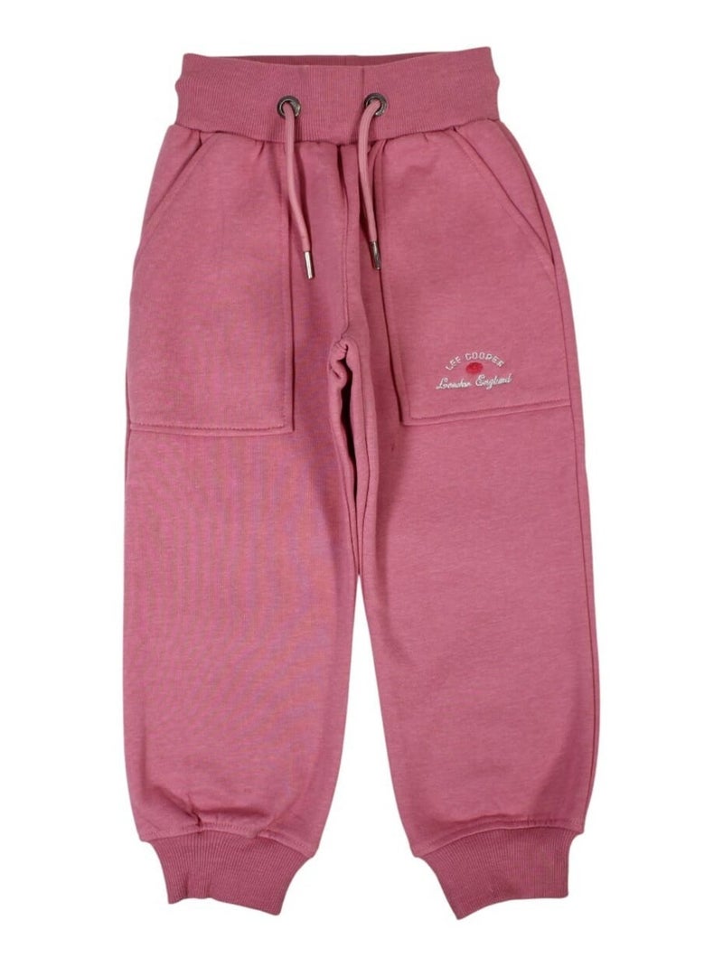 Lee Cooper - Pantalon De Jogging imprimé Lee Cooper en coton Rose - Kiabi