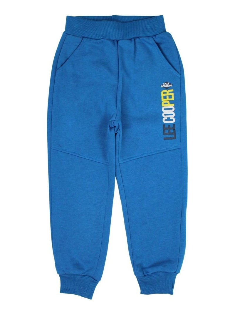 Lee Cooper - Pantalon De Jogging imprimé logo Bleu - Kiabi