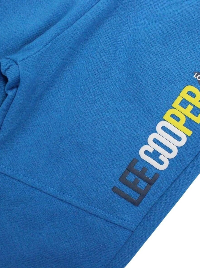 Lee Cooper - Pantalon De Jogging imprimé logo Bleu - Kiabi