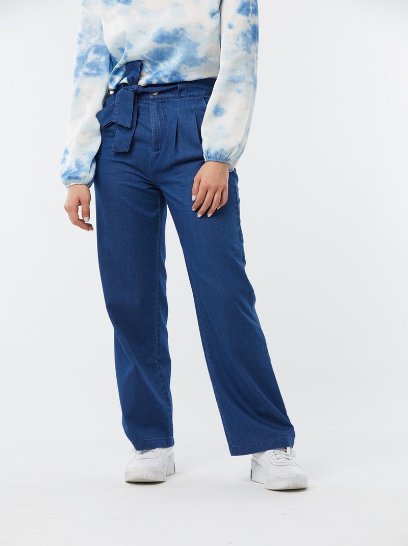 Lee Cooper - Pantalon femme JUMMY Blue Bleu - Kiabi