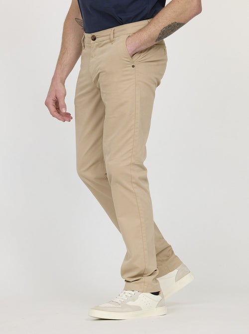 Lee Cooper - Pantalon GALANT Argile Beige - L34 - Kiabi