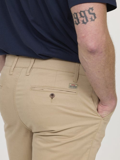 Lee Cooper - Pantalon GALANT Argile Beige - L34 - Kiabi