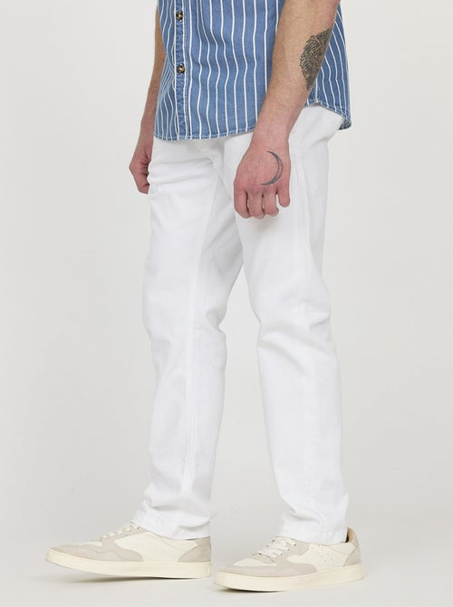 Lee Cooper - Pantalon GALANT Blanc - L34 - Kiabi