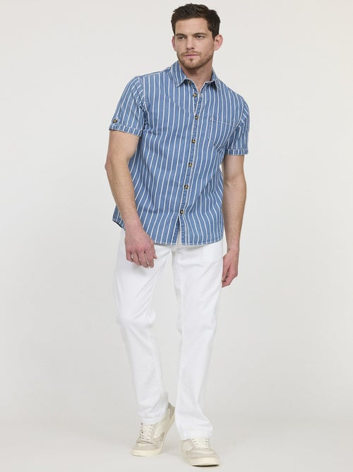 Lee Cooper - Pantalon GALANT Blanc - L34 - Kiabi