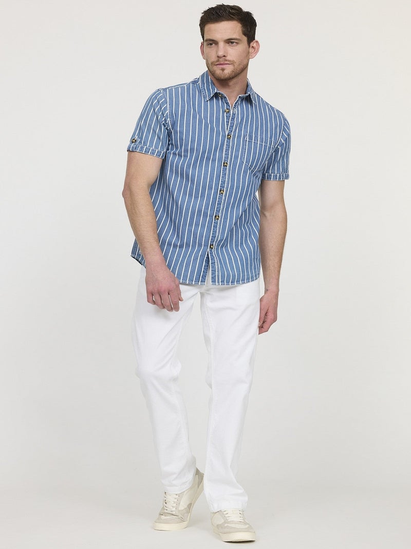 Lee Cooper - Pantalon GALANT Blanc - L34 Blanc - Kiabi