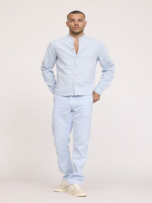 Lee Cooper - Pantalon GALANT Bleu glace - L34 - Kiabi Lee Cooper - Pantalon GALANT Bleu glace - L34 - Kiabi
