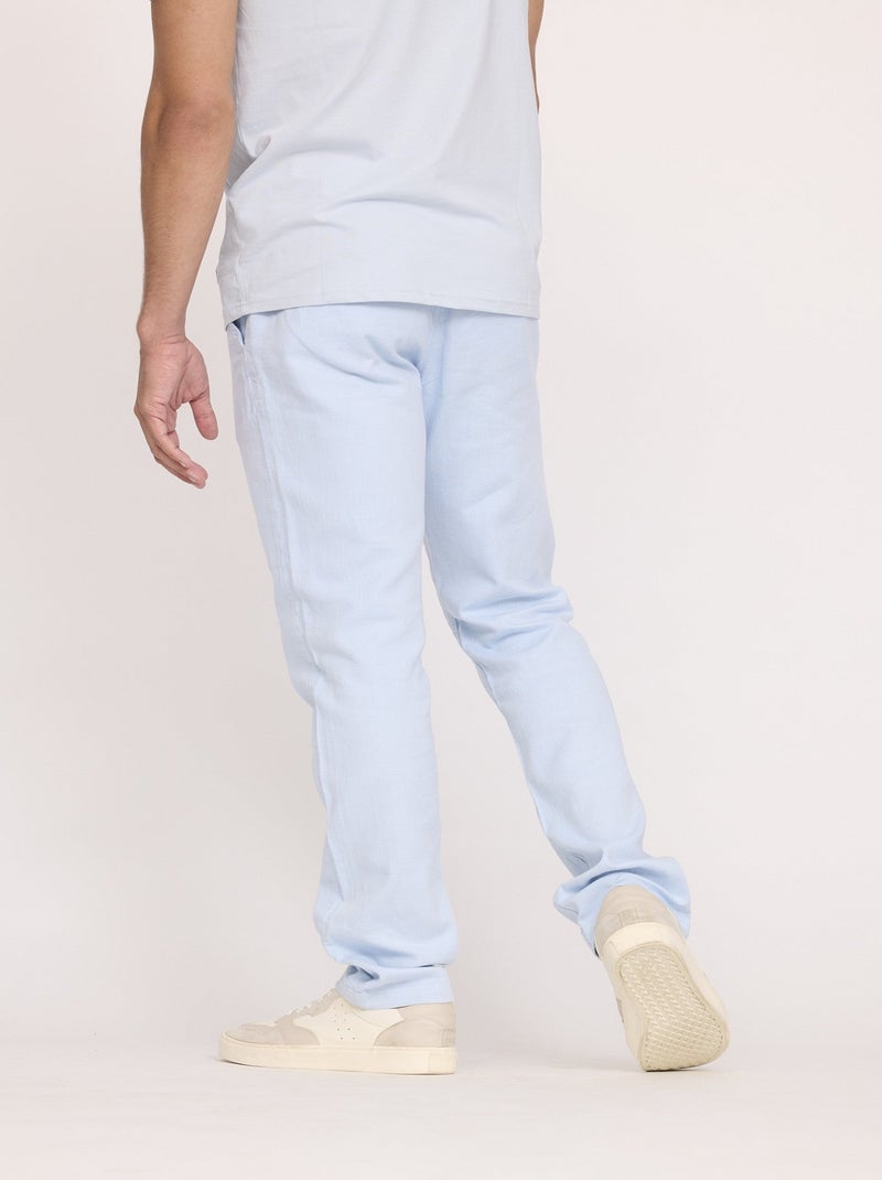 Lee Cooper - Pantalon GALANT Bleu glace - L34 Bleu - Kiabi