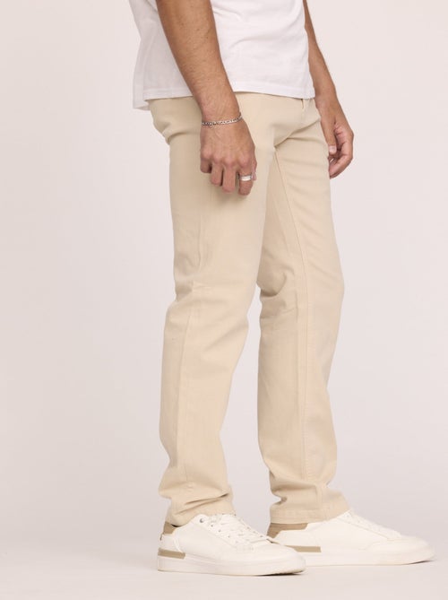 Lee Cooper - Pantalon GALANT Noisette - L34 - Kiabi