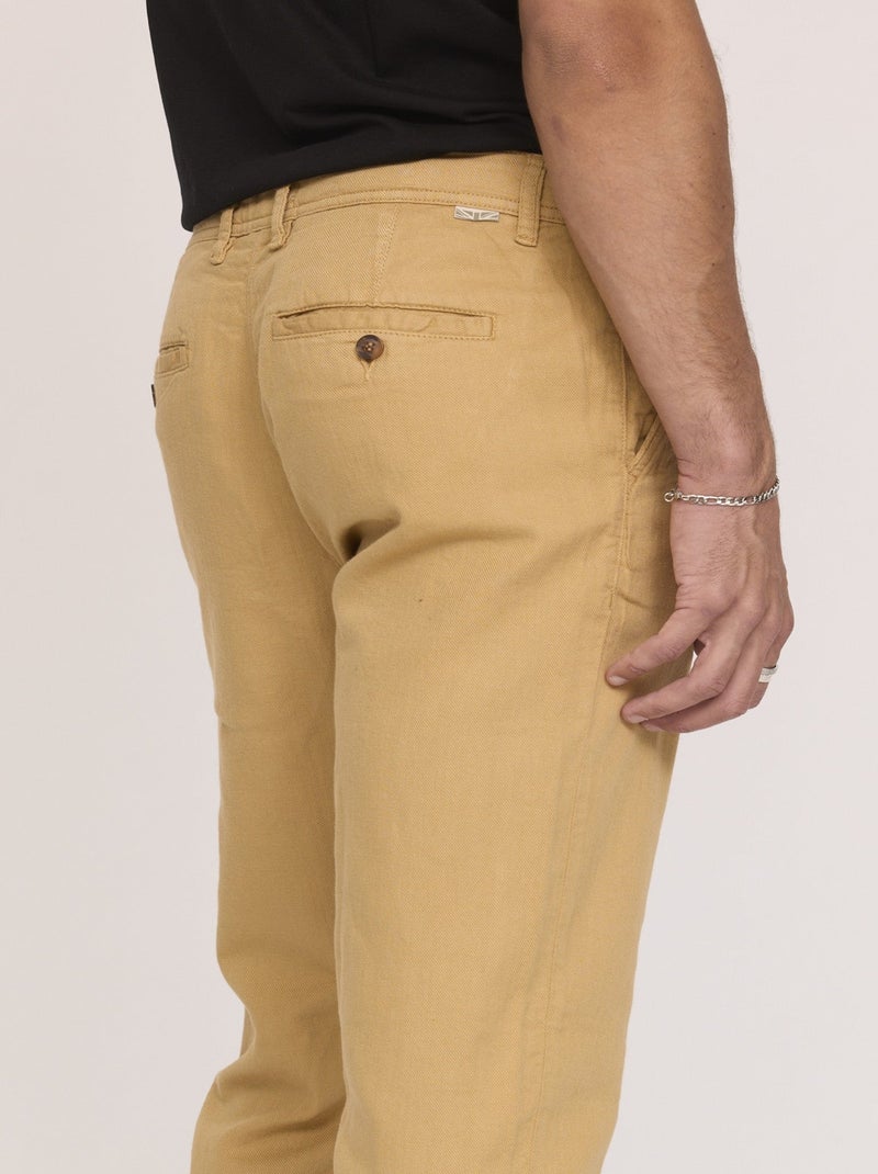 Lee Cooper - Pantalon GALANT Sable - L34 Beige - Kiabi