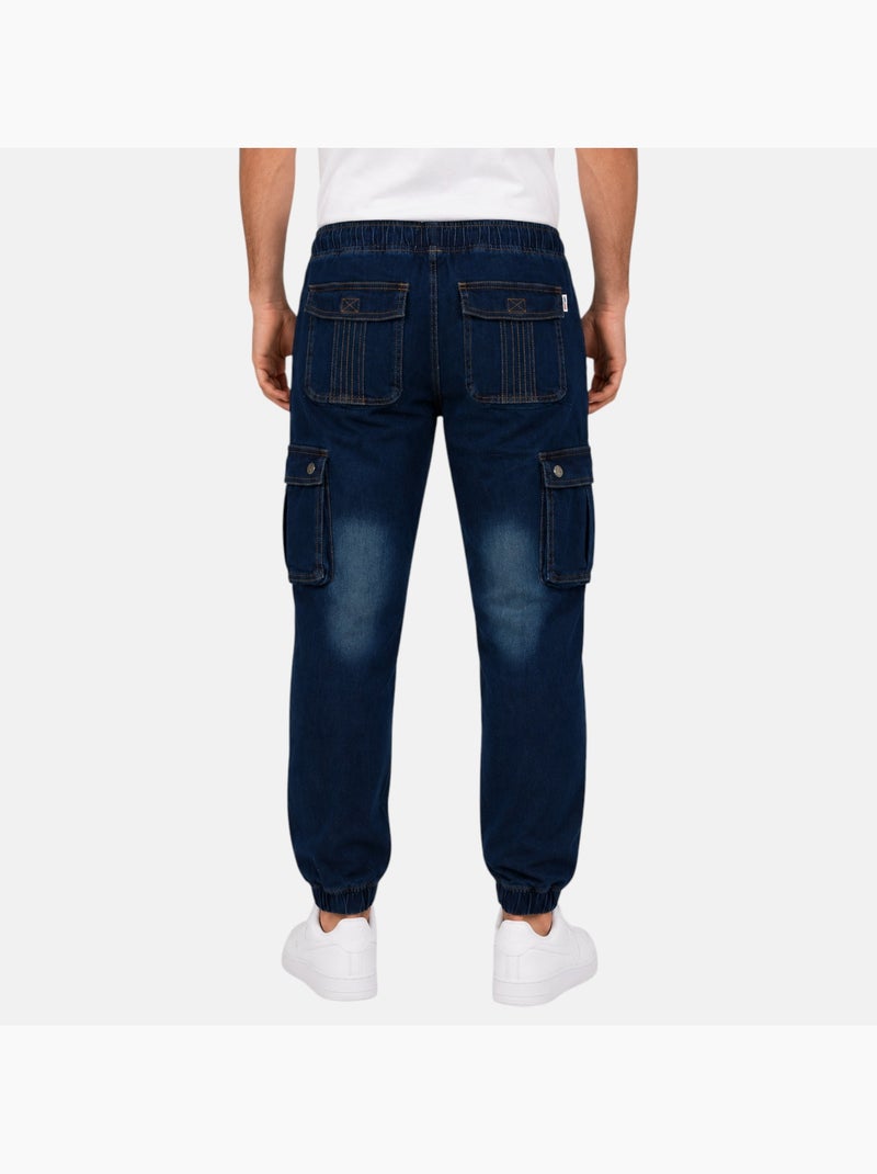 Lee cooper - pantalon garçon avec poches latérales Bleu - Kiabi