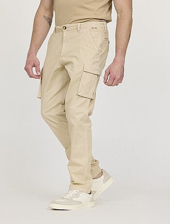 Lee Cooper - Pantalon GARGO Noisette