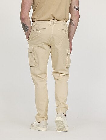 Lee Cooper - Pantalon GARGO Noisette