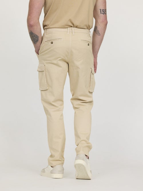 Lee Cooper - Pantalon GARGO Noisette - Kiabi
