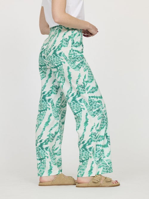 Lee Cooper - Pantalon GAYA Vert profond - Kiabi