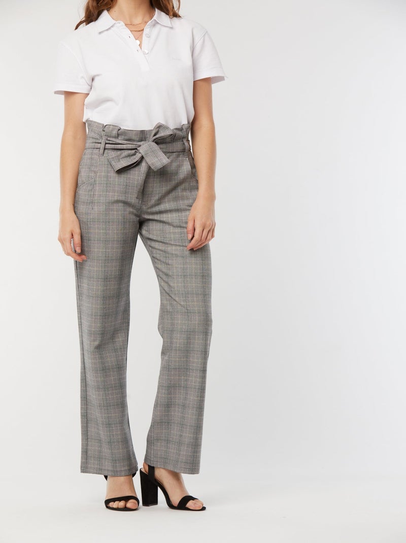 Lee Cooper - Pantalon GINA Gris - L32 Gris - Kiabi