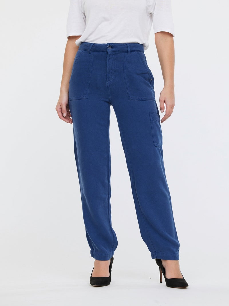 Lee Cooper - Pantalon GIXIE Encre - L32 Bleu - Kiabi