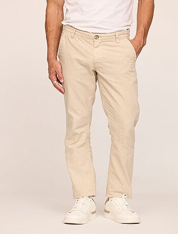 Lee Cooper - Pantalon GLANCE Blanc