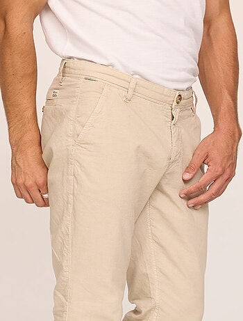 Lee Cooper - Pantalon GLANCE Blanc