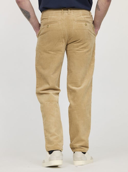 Lee Cooper - Pantalon GLANCE Beige - L34 - Kiabi