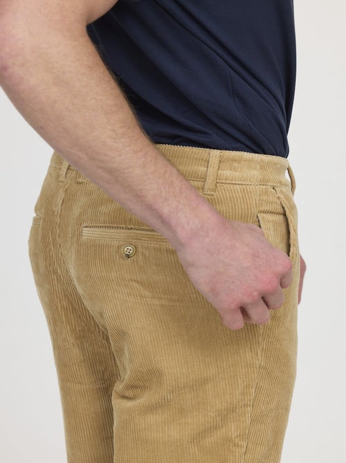 Lee Cooper - Pantalon GLANCE Beige - L34 - Kiabi