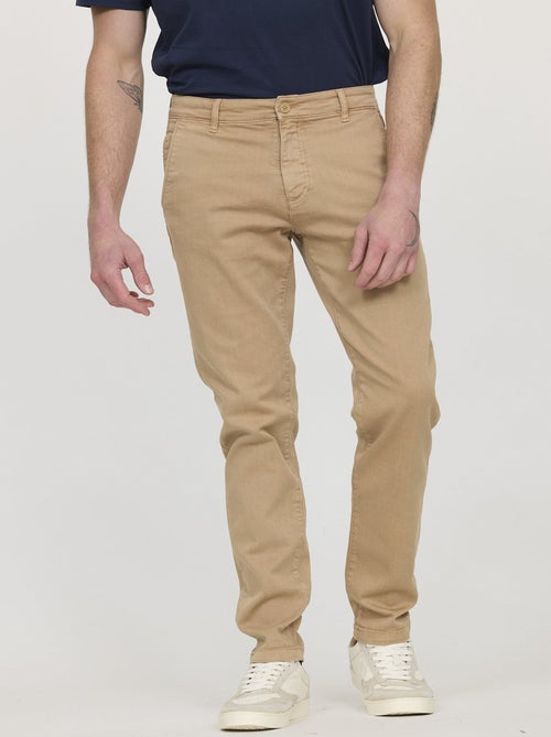 Lee Cooper - Pantalon GLANCE Camel - L34 - Kiabi