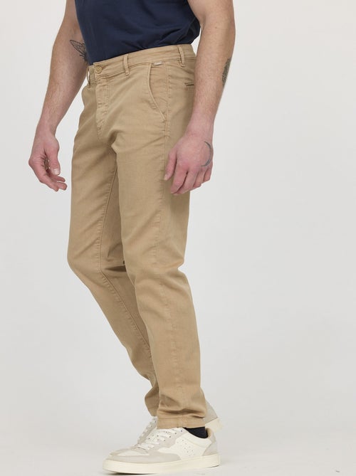 Lee Cooper - Pantalon GLANCE Camel - L34 - Kiabi