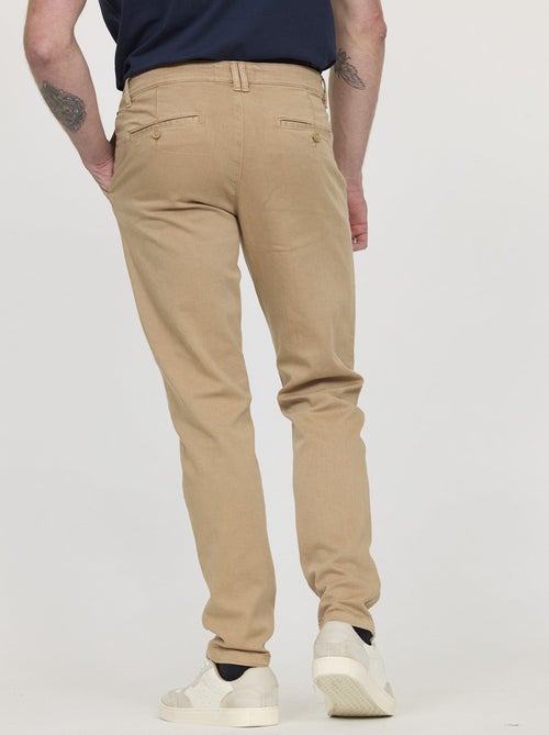 Lee Cooper - Pantalon GLANCE Camel - L34 - Kiabi