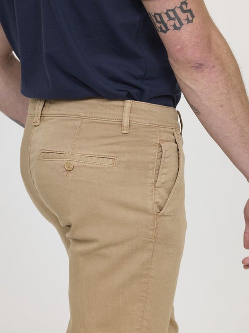 Lee Cooper - Pantalon GLANCE Camel - L34 - Kiabi