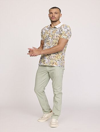 Lee Cooper - Pantalon GLANCE Blanc