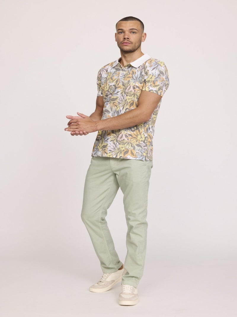 Lee Cooper - Pantalon GLANCE Green stoned Vert - Kiabi