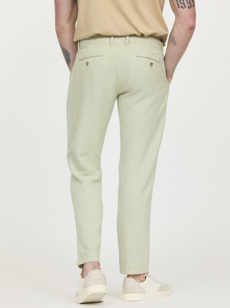 Lee Cooper - Pantalon GLANCE Green stoned Vert - Kiabi