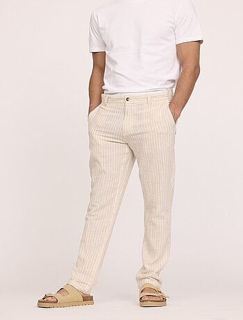 Lee Cooper - Pantalon GLANCE Mastic stripes