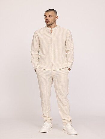 Lee Cooper - Pantalon GLANCE Mastic stripes