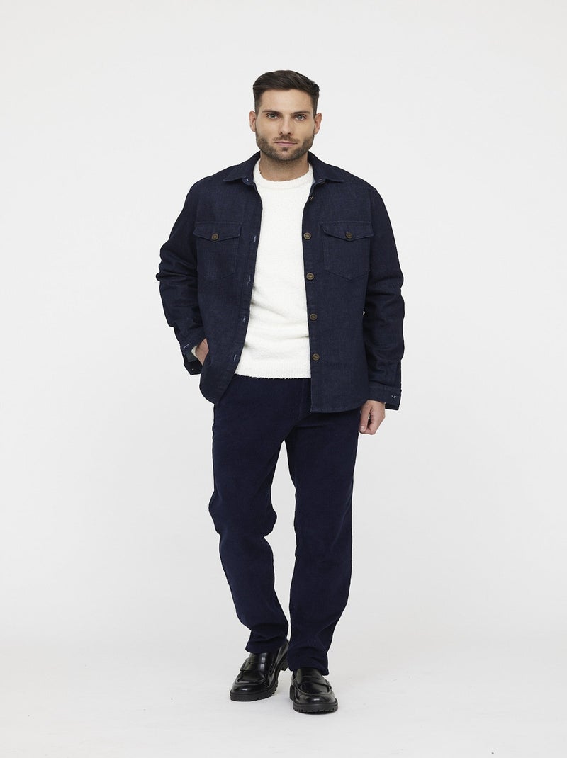 Lee Cooper - Pantalon GLANCE Navy Bleu - Kiabi