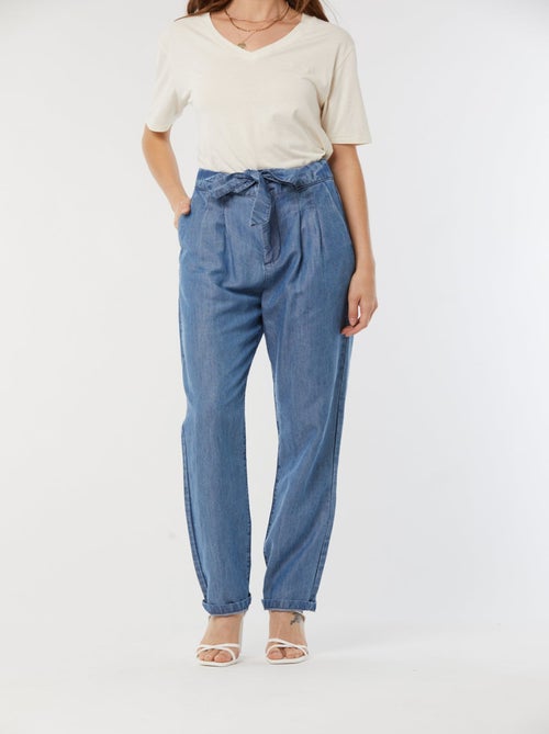 Lee Cooper - Pantalon GRACE Light blue - L32 - Kiabi