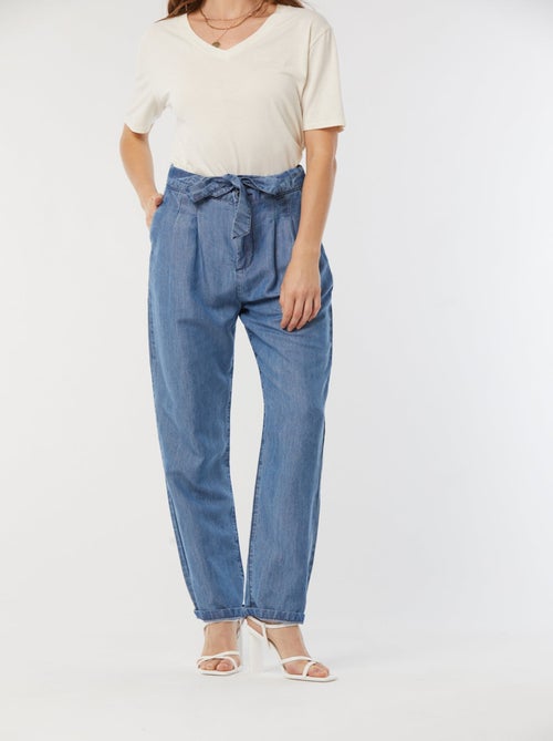 Lee Cooper - Pantalon GRACE Light blue - L32 - Kiabi