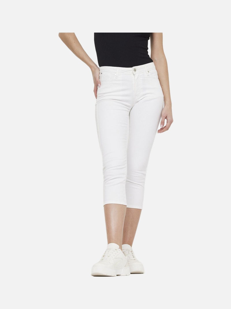 Lee Cooper - Pantalon JALINA Blanc Blanc - Kiabi