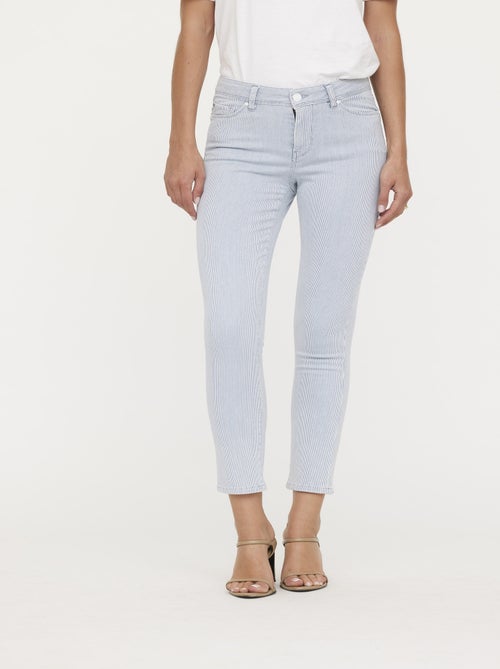 Lee Cooper - Pantalon JAMIA Oshkosh Bleach - L30 - Kiabi