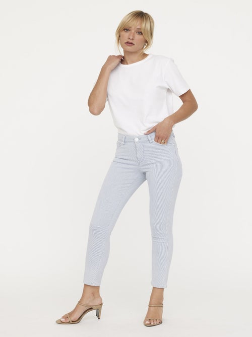 Lee Cooper - Pantalon JAMIA Oshkosh Bleach - L30 - Kiabi
