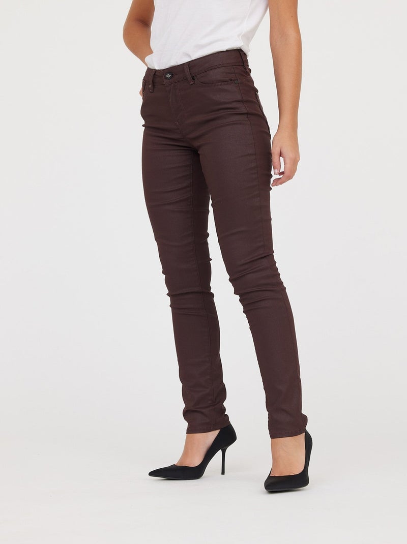 Lee Cooper - Pantalon Jana Bordeaux Coatted Bordeaux - Kiabi
