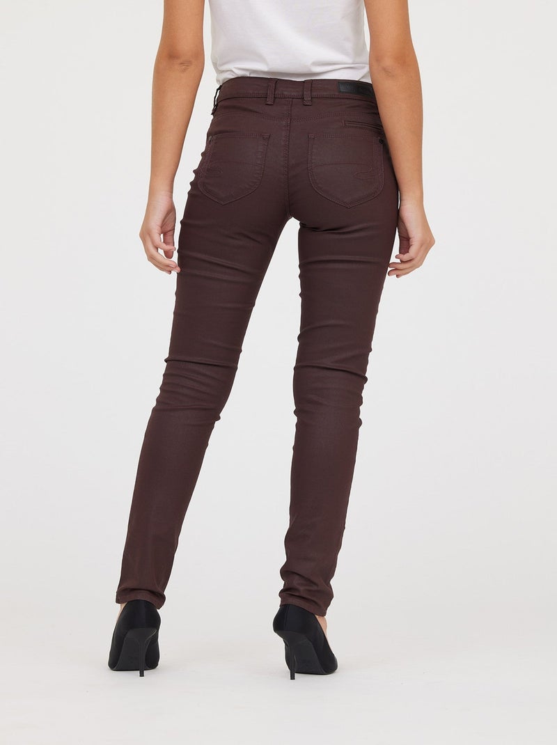 Lee Cooper - Pantalon Jana Bordeaux Coatted Bordeaux - Kiabi