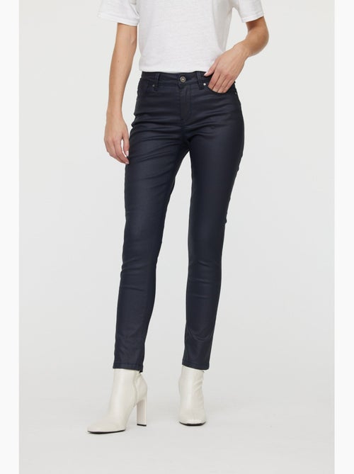 Lee Cooper - Pantalon Jana Navy Coatted - Kiabi