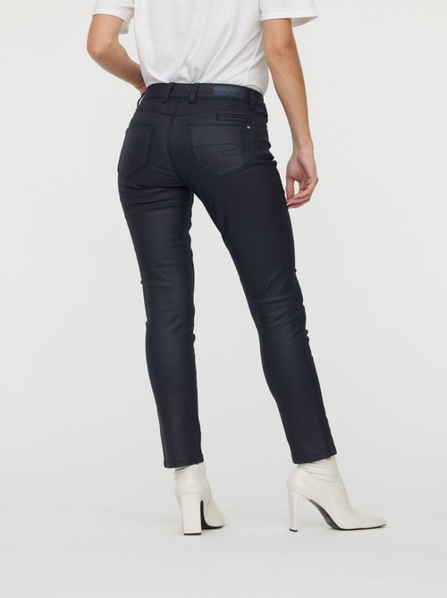 Lee Cooper - Pantalon Jana Navy Coatted - Kiabi