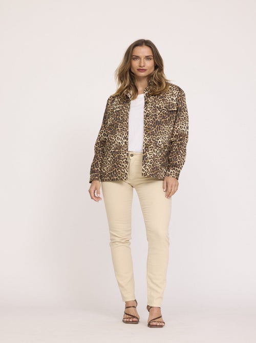 Lee Cooper - Pantalon JANA Noisette - Kiabi