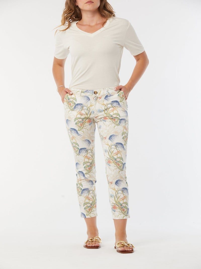 Lee Cooper - Pantalon JEMILA Marshmallow Blanc - Kiabi
